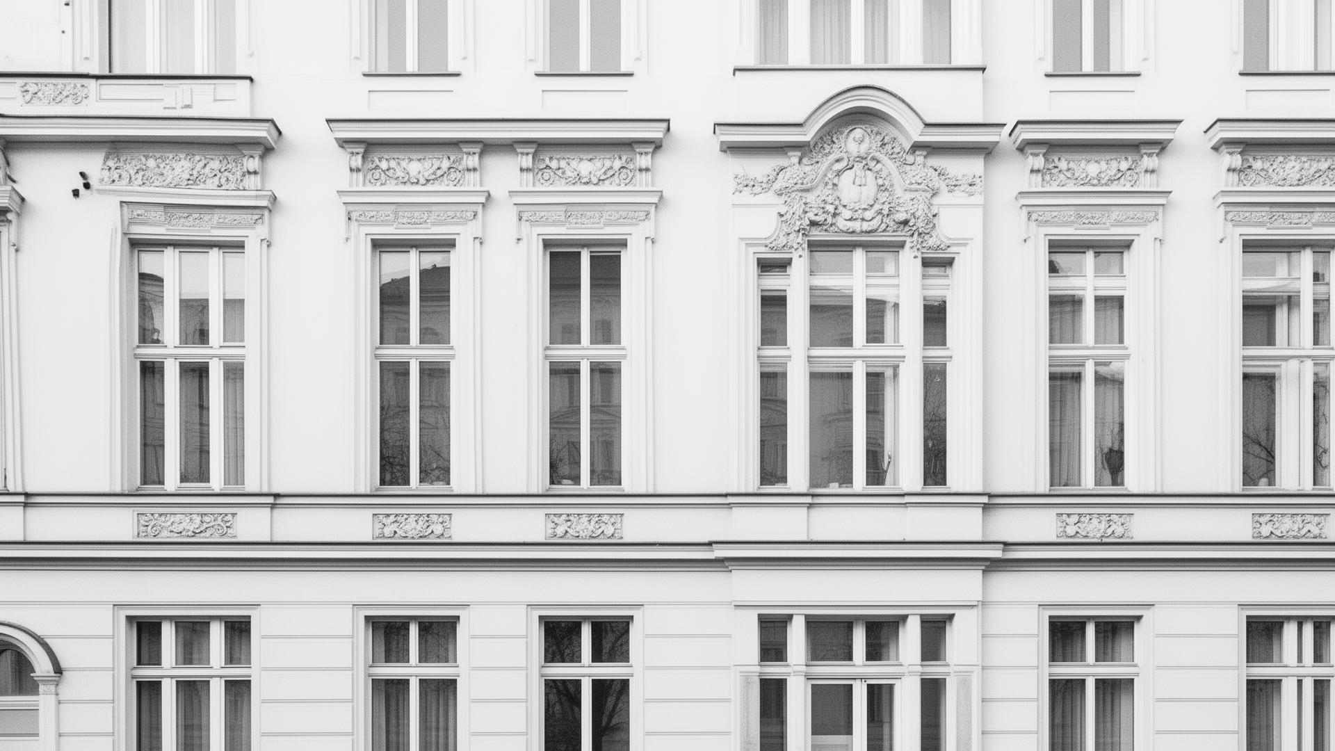 Berliner Altbau-Fassade
